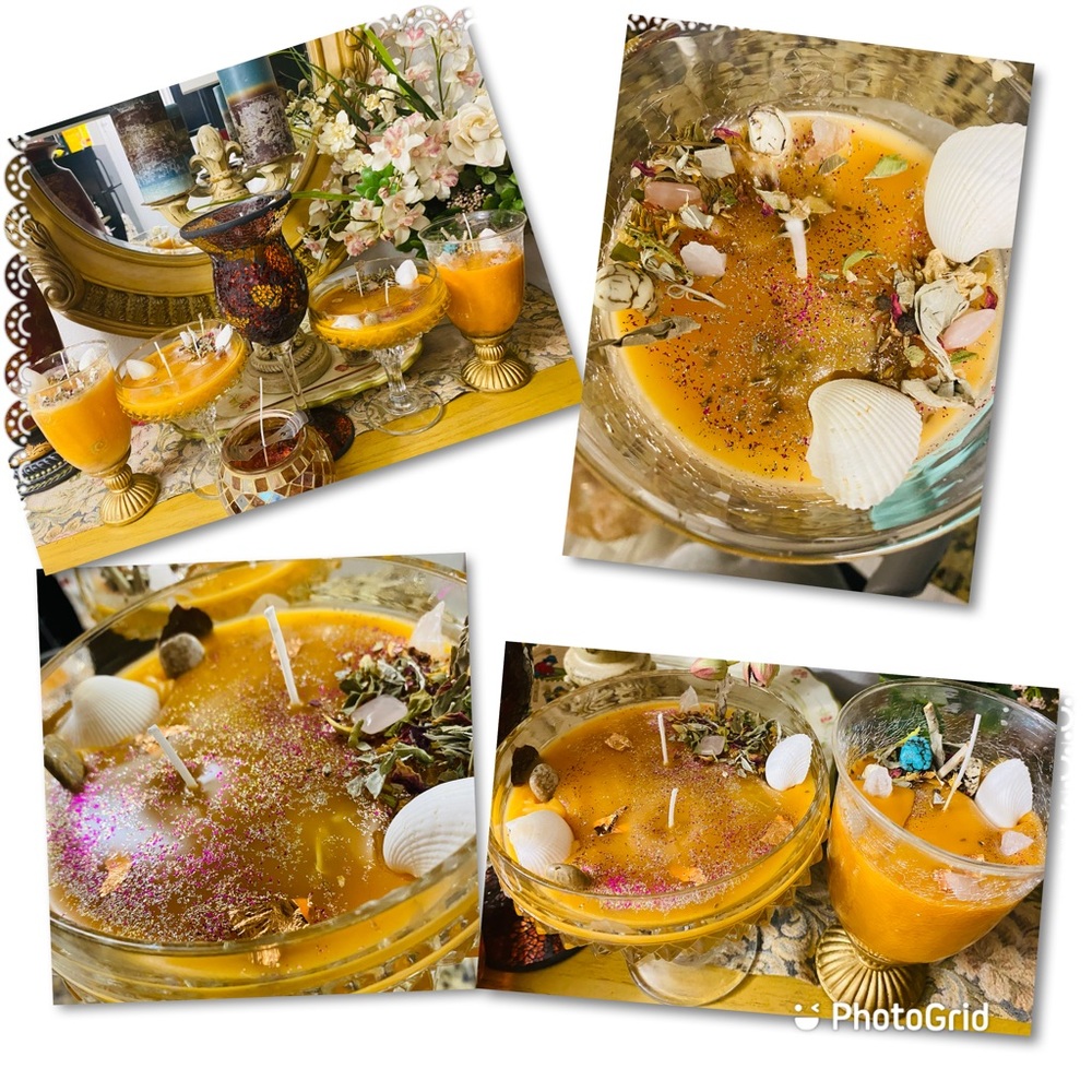 candles for Health & Wealth do bring growth, healing, money, and abundance.